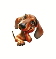 Dackel Aufkleber Hunde Sticker