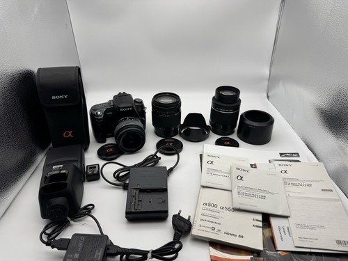 Sony a550 kit - 18-55, 18-250