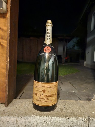 Leere flasche moet chandon - leere,