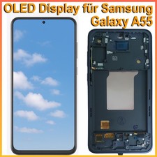 OLED Display für Samsung Galaxy A55 SM-A556 LCD TouchScreen Bildschirm Blau