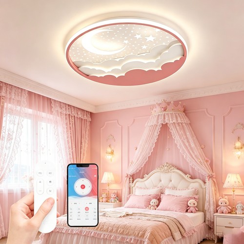 Moderne stern mond deckenlampe - stern,
