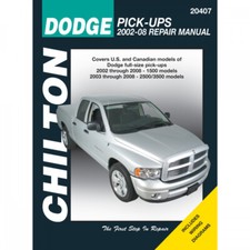 Dodge RAM 1500 2500 3500 2002-2008 Reparaturhandbuch Chilton
