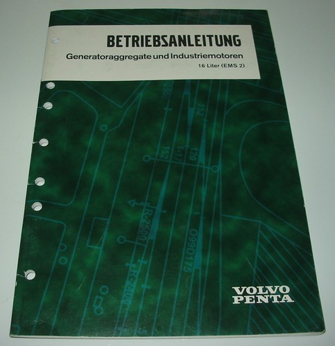 Betriebsanleitung volvo penta - betriebsanleitung,