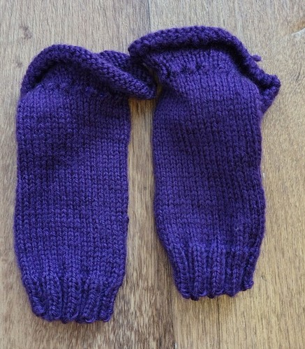 Stulpen mädchen lila violett - mädchen,