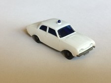 Wiking Bastelmodell Ford 17M Polizei BP WG weiß Verglasung blau getönt Gri (469)