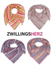 Zwillingsherz dreieckstuch - zwillingsherz,