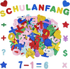 Moosgummi Buchstaben