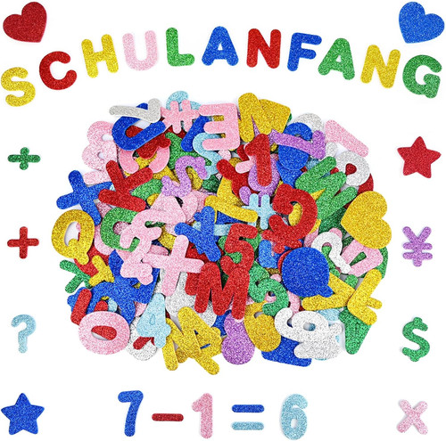 Moosgummi buchstaben - moosgummi,