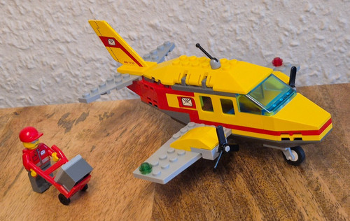 Lego city postflugzeug - postflugzeug, 7732