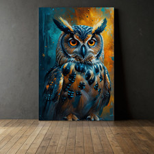 Eule Leinwandbild Magisch