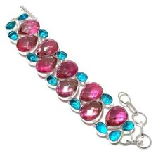 BI-COLOR TURMALIN , TOPAS