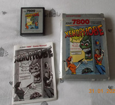 Vintage Atari 7800 Xenophobe