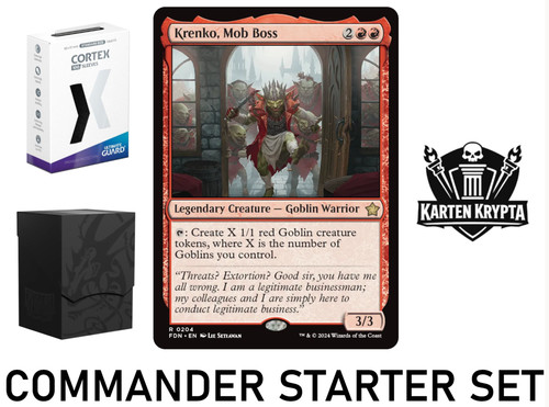 Mtg commander deck krenko - mtg,