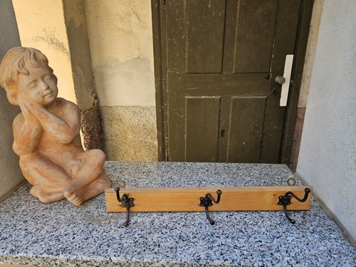 Alte antike hakenleiste buche - antike,