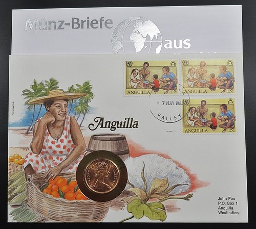 Anguilla new pence 1981 - anguilla,