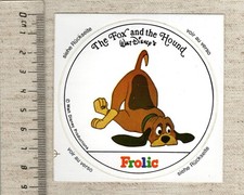 Aufkleber/Sticker Frolic The Fox and the Hound Walt Disney (A)