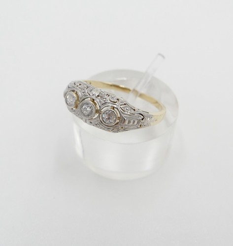 30er jahre art deco ring - jahre,