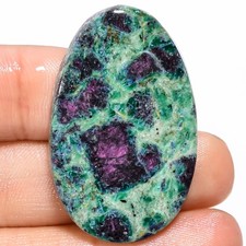 51.95 Cts Natürliche Rubin (Glimmer) Cabochon Rare Edelstein 24x39x4 MM UR-37