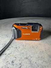 Panasonic Lumix DMC-FT5 Digitalkamera Orange 16 MP wasserdicht stoßfest (7179)