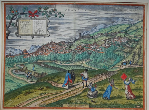 Ansicht von granada granata - -,
