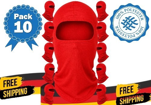 10er set sturmhaube balaclava - set,