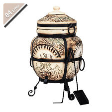 Tandoor "Römisch" Rimskij Tandyr Tandur Tandir Тандыр Ofen Grill Terrasenofen 