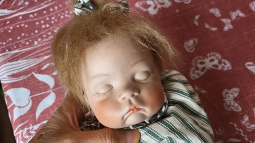 Porzellan babypuppe - porzellan,