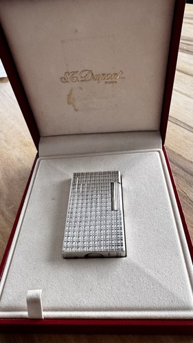 Dupont feuerzeug silber - s, t