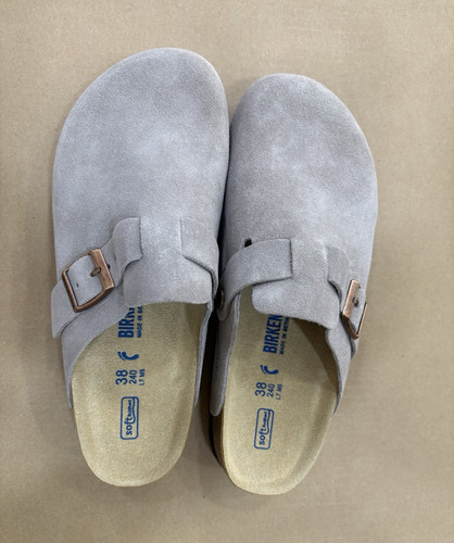 Birkenstock boston wildleder - birkenstock,