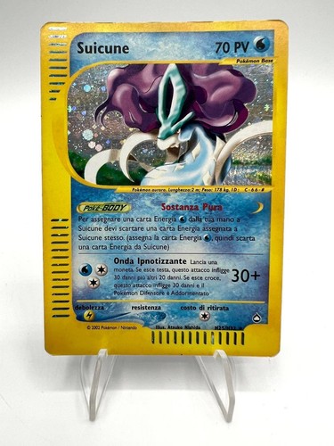 Papier pokemon suicune h25 - suicune, h25/h32