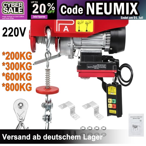 Elektrische seilhebezug - elektrische,