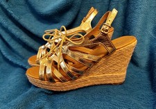 Sandalen Gr-41, Marke Super Mode, Farbe  Gold.