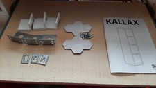 Ikea Regal Kallx Ersatzteile Kleinteile nicht genutzt Aufstellung weiß