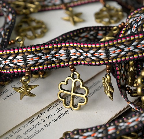 Ethno stil vintage quaste - ethno,