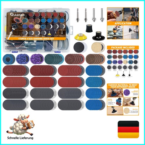 172 tlg schleifscheiben set - 172-tlg., schleifscheiben-set