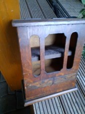 Altes Schränkchen Vintage Landhaus Nostalgie Trinkgeld Kasse 124R