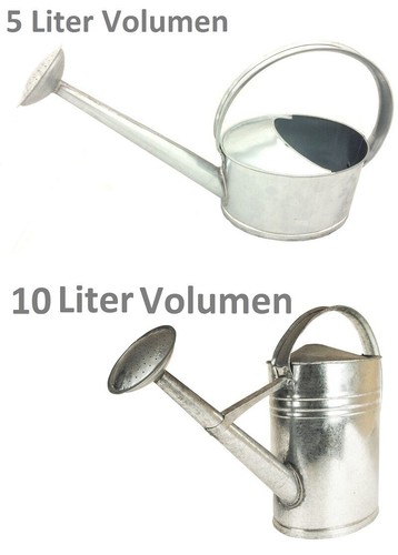 Zinkgießkanne oder 10 - l,