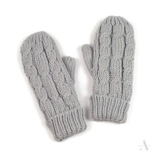 DAMEN FÄUSTLINGE HANDSCHUHE zopf MUSTER TEDDY KUNSTPELZ  rk13140-17