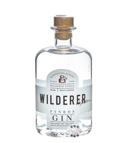 Wilderer fynbos gin - wilderer, %