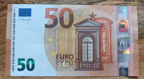 Euro banknote - 50,