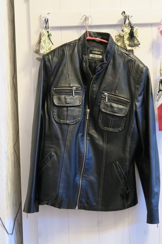 Jacke lederjacke leder - lederjacke,,