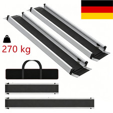 2X Rollstuhlrampe Alu
