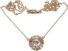 Jugendstil Solitär Collier