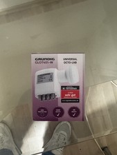 Grundig Universal Octo-LNB GLOT401-W – Neu, OVP