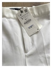 Zara Damen Anzughose weiß S