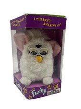 Hasbro Furby 1998 Creme Weiß