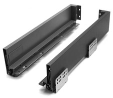 Schubladenschiene anthrazit