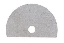 Blechscheibe zum Auspuff für