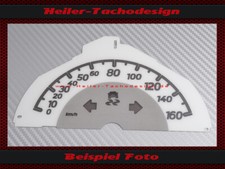 Tachoscheibe Smart Fortwo Facelift Mph zu Kmh Tacho Speedometer Zifferblatt US
