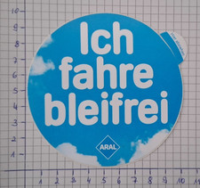 Aufkleber "ARAL - Ich fahre
